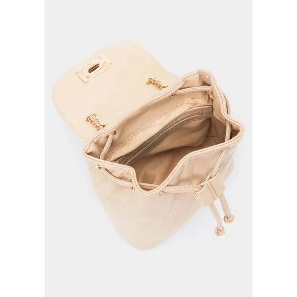 Bebe Hera Backpack Tan Small #549 - Picture 4 of 7